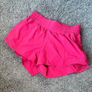 Lululemon Athletica Hot Pink Athletic Shorts